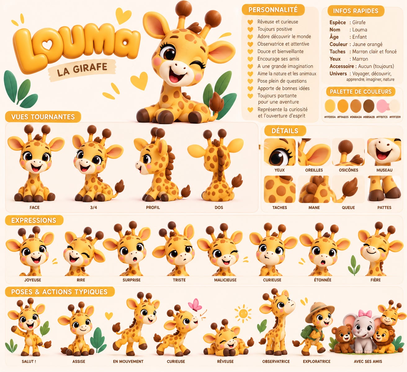 Fiche personnage de Louma